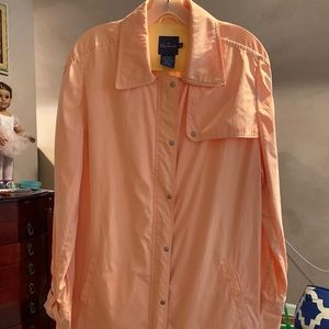 Faconnable Peach Rain coat size XL